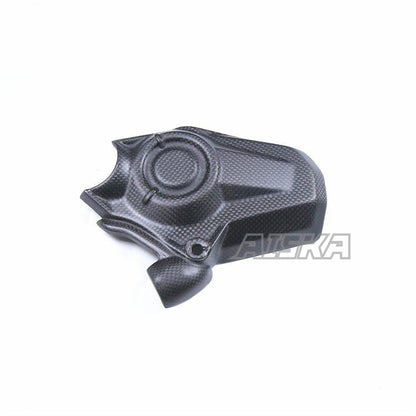 AISKA 3K 3*3 Carbon Fiber Motorcycle Accessories Engine Hood for Ducati Monster 937 2021+