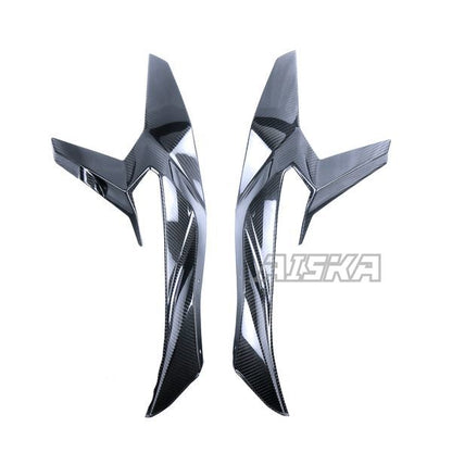 AISKA 3K Dry Carbon Fiber Motorcycle Accessories Body Frame Cover Plate Fairing for Kawasaki Ninja ZX-25R 2020-2024
