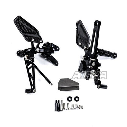 AISKA Aprilia RSV4 2009-2025 Carbon Fiber CNC Adjustable Foot Pegs