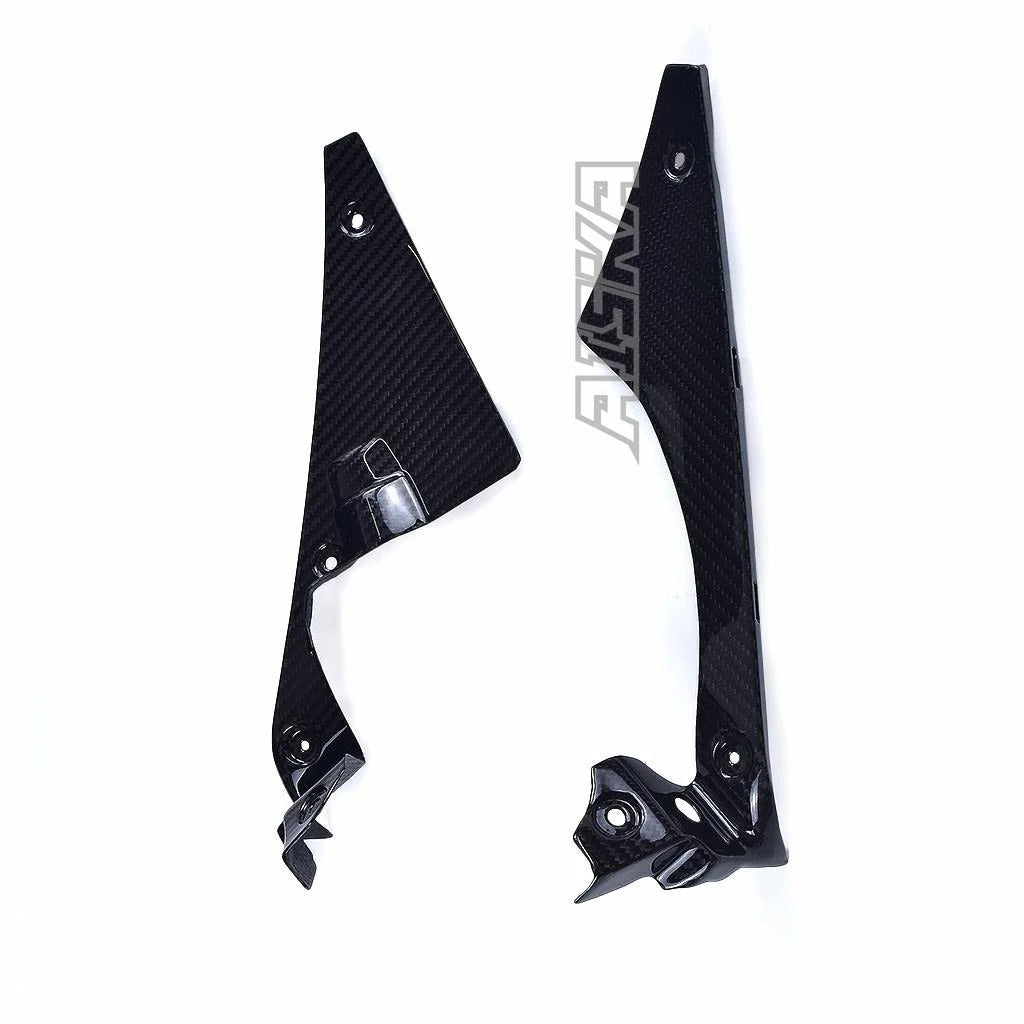 AISKA R6 Carbon Fiber Front Inner Fairings Motorcycle Carbon Fibre Side Fairings Upper Covers Panels for Yamaha R6 2017-2024