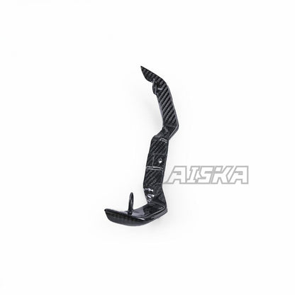 AISKA Motorcycle Carbon Fiber Front Lower Headlight Fairing Stay Bracket Fairing for Yamaha MT07 FZ07 2018-2022
