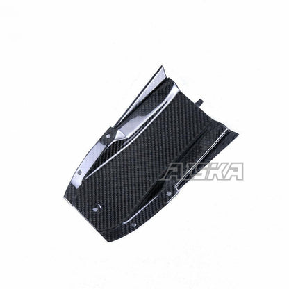 AISKA 100% Dry Carbon Fiber Motorcycle Under Tray Belly Pan for Yamaha MT07 MT-07 FZ07 FZ-07 2018-2022