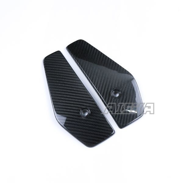 AISKA 690 Duke 3K Dry Carbon Fiber Motorcycle Radiator Side Cover Plate Fairing for KTM 690 Duke 2012-2019
