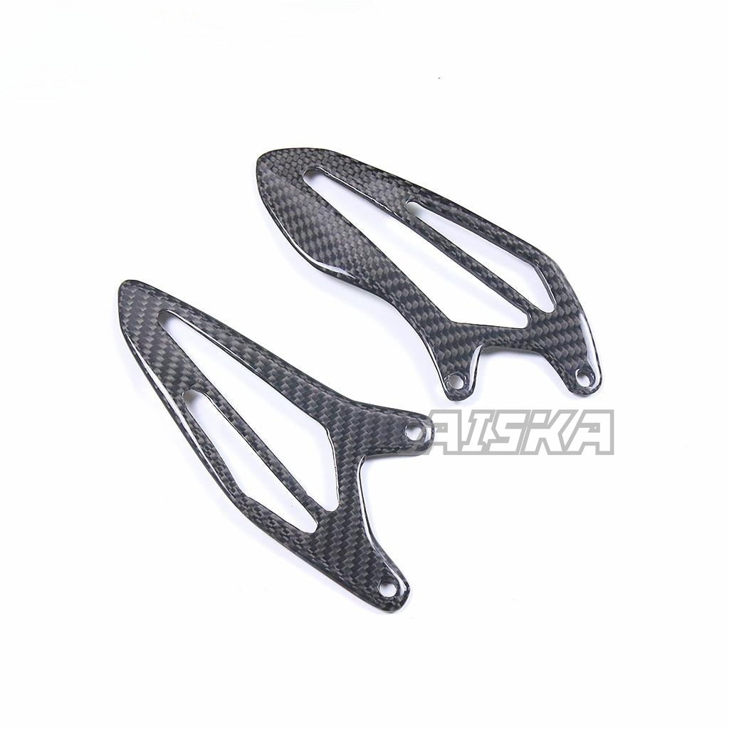 AISKA 100% Pure 3K Full Motorcycle Carbon Fiber Fairing Accessories Heel Guards Plate Protector for Yamaha R7 2022 2023 2024