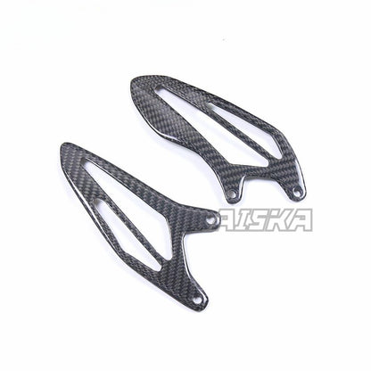 AISKA 100% Pure 3K Full Motorcycle Carbon Fiber Fairing Accessories Heel Guards Plate Protector for Yamaha R7 2022 2023 2024