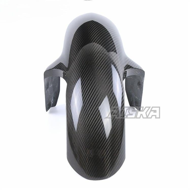AISKA 100% Carbon Fiber Motorcycle Hugger Front Wheel Fender Mudguard for BMW R1250RS R1250 RS 2021 2022 2023