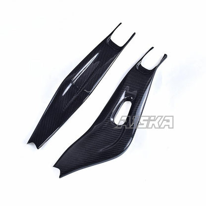 AISKA 100% Real Carbon Fiber Motorcycle Swingarm Cover Swing Arm Guard Protection for Yamaha MT07 FZ07 MT-07 FZ-07 2014-2017