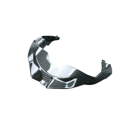 AISKA 100%  Carbon Fiber Motorcycle Accessories Lower Lip of Front Fairing for Ducati Streetfighter V2 V4