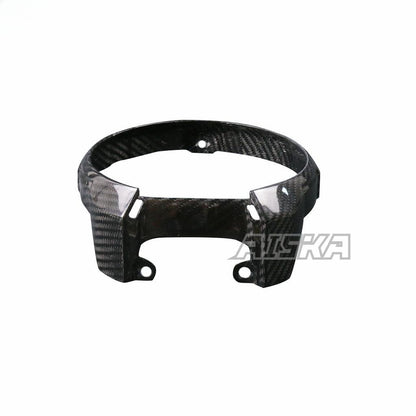 AISKA Motorcycle 3K Dry Carbon Fiber Front Headlamp Headlight Ring Cover Trim for Honda CB650F CBR650F 2014 2015 2016 2017 2018