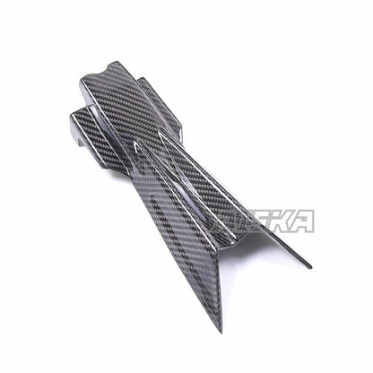 AISKA 100% 3K Pure All Dry Carbon Fiber Motorcycle Body Accessories Rear Seat Lower Cover Plate Fairing for Aprilia RSV4 Tuono V4 2021+