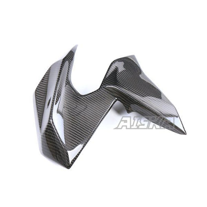 AISKA Full 3K Dry Carbon Fiber Motorcycle Fairing Right Side Panel Cover Front Upper Guard for Kawasaki Z H2 2021-2024 2021-2024