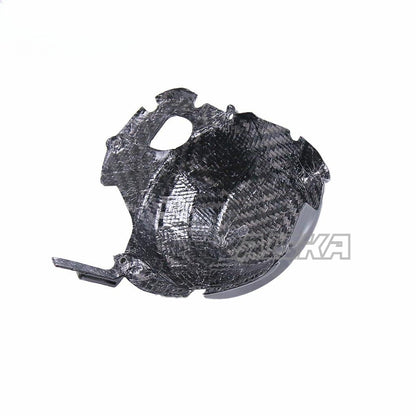 AISKA 3K Carbon Fiber Motorcycle Modification Engine Cover Protection Cover for Yamaha MT09 FZ09 2014-2020