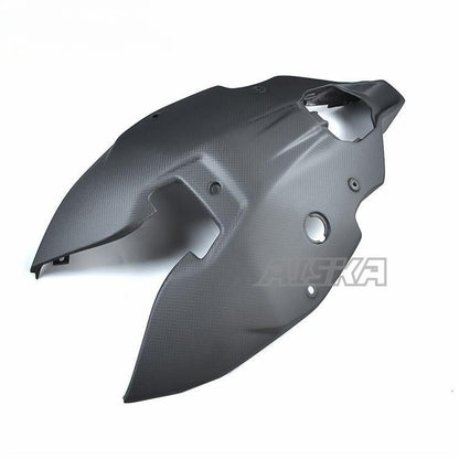 AISKA 3K 3*3 Carbon Fiber  Motorcycle Accessories Spare Parts Rear Tail Lower Cover for Ducati  Panlgale V2