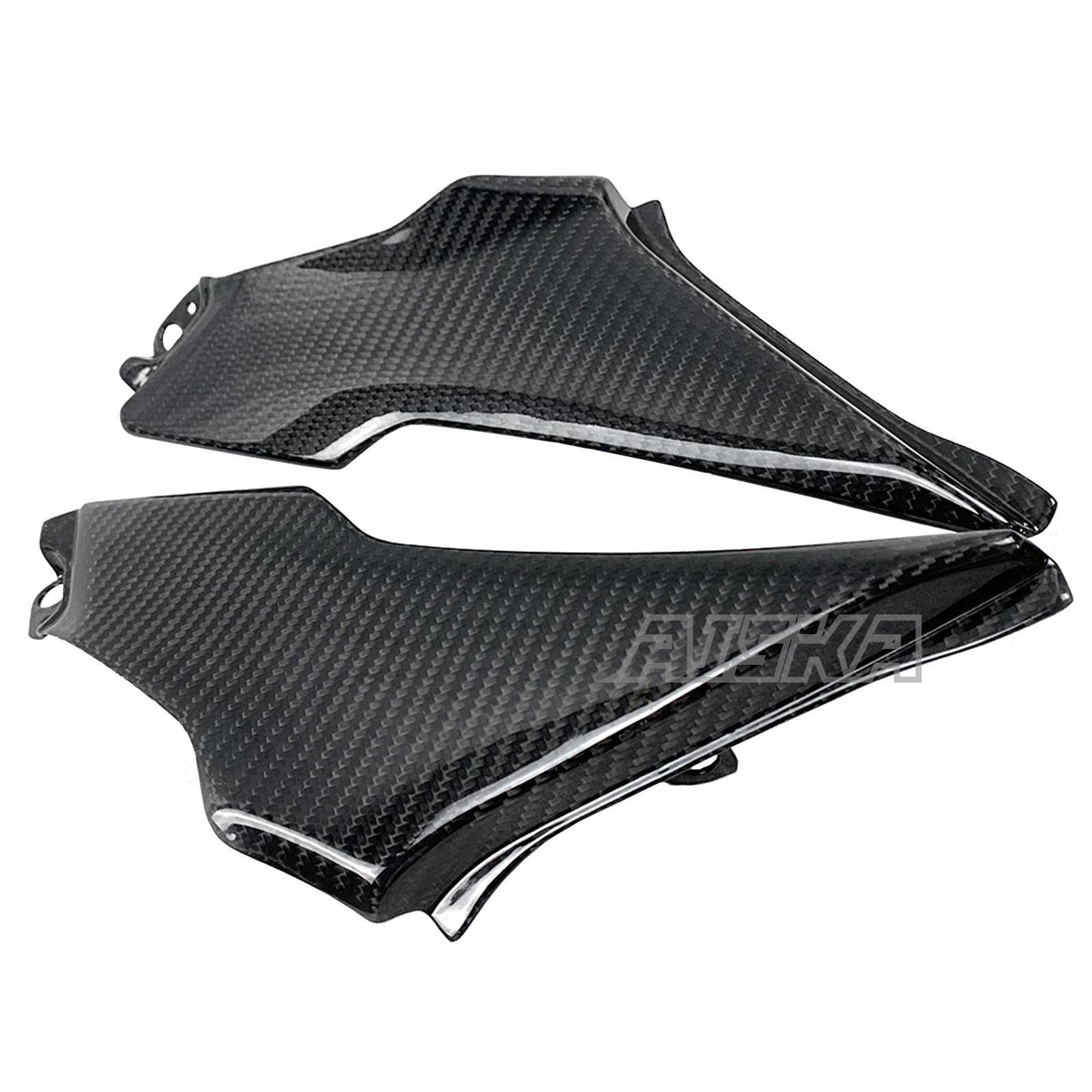 Kawasaki Z900 2017-2019 Carbon Fiber Tank Side Covers Motorcycle Fairing Protectors Trim Panels Guards for Accessories