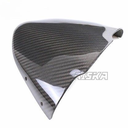 AISKA 3K Carbon Fiber Motorcycle Upper Front Fairing Headlight Cover for Yamaha MT09 FZ09 2017-2020