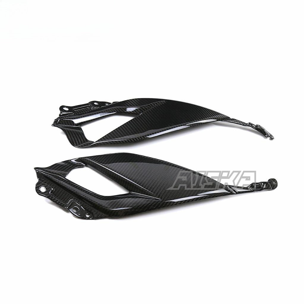 AISKA 100% 3K Carbon Fiber Motorcycle  Accessories Side Panels  for Suzuki GSX-S750 2021-2024
