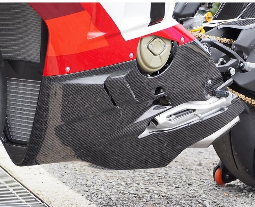 AISKA Ducati Panigale V4 / V4S /V4R 2018-2021 Carbon Fiber Belly Pan