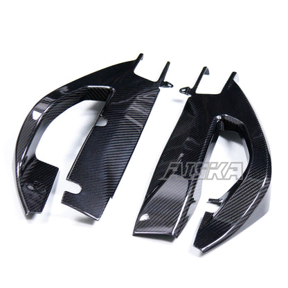AISKA Real Prepreg Dry Carbon Fiber Swingarm Covers for Suzuki GSXR 1000 GSXR1000R GSXR1000RR 2017-2025