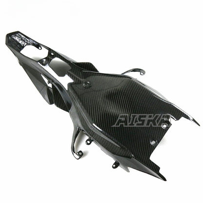 AISKA 3K Dry Carbon Fiber Motorcycle Rear Tail Seat Under Cowl Under Tail Fairing for Yamaha YZF-R1 R1M 2015-2025