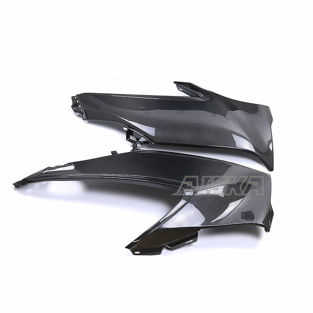 AISKA 3K Dry Carbon Fiber Motorcycle Front Large Side Panel for Suzuki GSX1300R Hayabusa 2021-2025