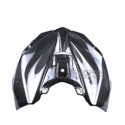 AISKA 3K Dry Carbon Fiber Motorcycle Accessories Front Headlight Air Intake Ram Cover Fairing for Kawasaki Z1000 2014+