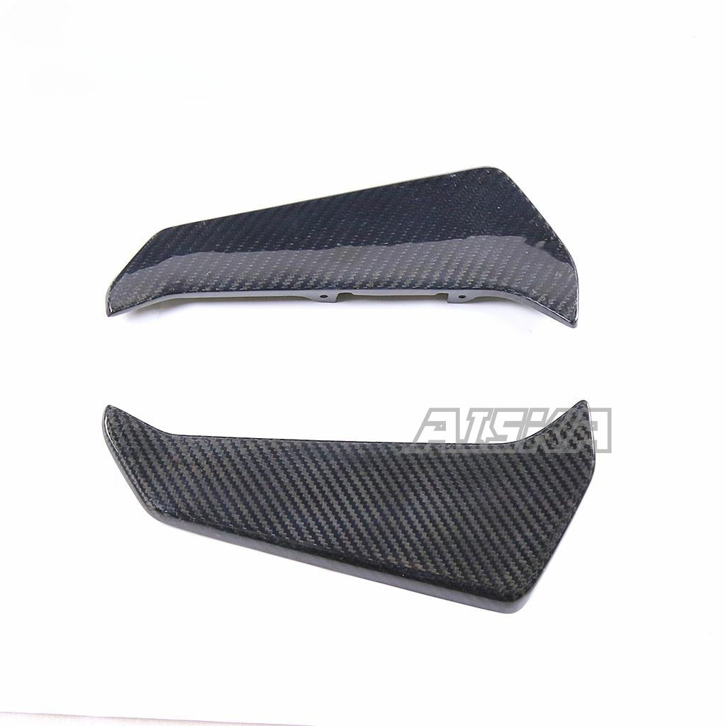 AISKA 100% 3K Motorcycle Carbon Fiber Water Tank Radiator Side Panel Covers for Yamaha MT09 FZ09 2014-2020