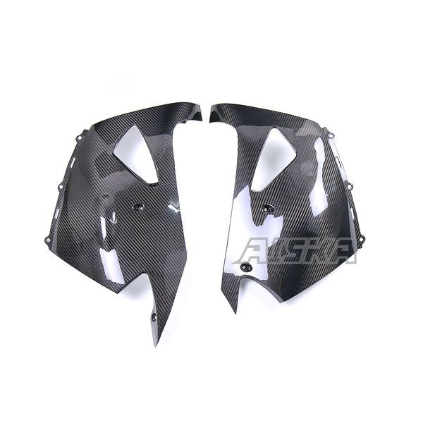 AISKA 3K Dry Carbon Fiber Motorcycle Lower Bottom Oil Belly Pan Fairing for Kawasaki Ninja ZX-14R ZZR1400 2013 2014 2015