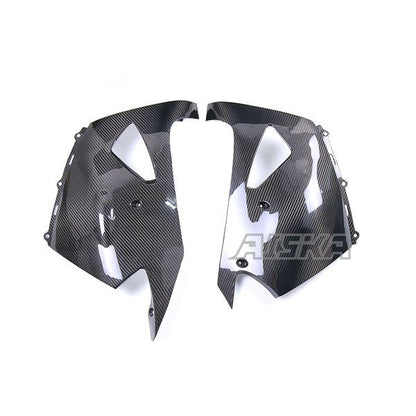 AISKA 3K Dry Carbon Fiber Motorcycle Lower Bottom Oil Belly Pan Fairing for Kawasaki Ninja ZX-14R ZZR1400 2013 2014 2015