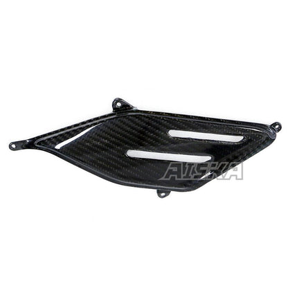 AISKA Carbon Fiber Motorcycle Accessories For Ducati Panigale V4 V4S V4R 2018-2021  Side Cushion of Abdominal Plate