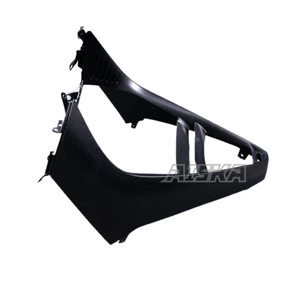 AISKA 100% 3K Full Dry Carbon Fiber Motorcycle Front Lower Water Tank Cover for Ducati Panigale V4 V4S 2025