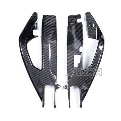 AISKA Real Prepreg Dry Carbon Fiber Swingarm Covers for Suzuki GSXR 1000 GSXR1000R GSXR1000RR 2017-2025