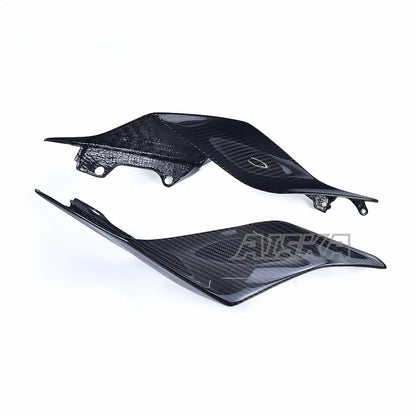 AISKA R6 Carbon Fiber Rear Seat Side Panels Motorcycle Carbon Fibre Tail Seat Side Panels Cover Kit for Yamaha R6 2017-2024 2023
