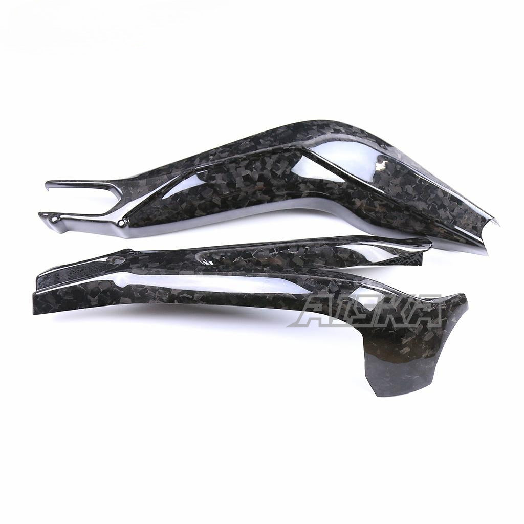 AISKA 100% 3K Pure Carbon Fiber Motorcycle Swingarm Cover Panel Protector Guard for Yamaha MT09 FZ09 2014-2020