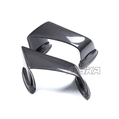 AISKA 3K Dry Carbon Fiber Motorcycle Aero Carbon Winglets for Kawasaki Ninja ZX-6R 2024