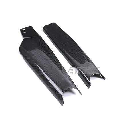 AISKA 3K Dry Carbon Fiber Motorcycle Accessories Swing Arm Guard Fairings Swingarm Cover Panels for Kawasaki Z1000 2014-2019