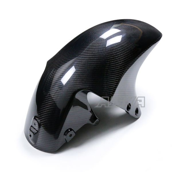 AISKA 100% 3K Carbon Fiber Motorcycle Front Fender Hugger Mudguard for Suzuki GSX1300 R Hayabusa Gen2 2008-2020