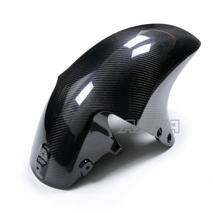 AISKA 100% 3K Carbon Fiber Motorcycle Front Fender Hugger Mudguard for Suzuki GSX1300 R Hayabusa Gen2 2008-2020