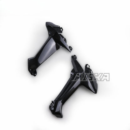 AISKA Dry Carbon Fiber Motorcycle Front Side Trim Frame Body Cover Panel Fairing Engine Side Panel for Honda CBR1000RR 2017-2024