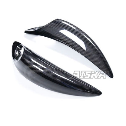 AISKA 100% 3K Carbon Fiber Motorcycle Rear Side Seat Section Panel Fairings for Suzuki GSX1300 R Hayabusa Gen2 2008-2020