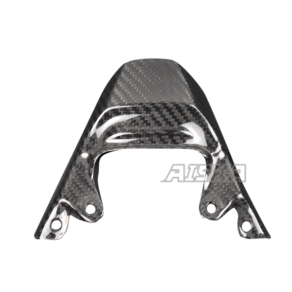 AISKA 3K Dry Carbon Fiber Motorcycle Rear Seat Tail Light Cover Fairing Cowl for Kawasaki ZX-6R 2019-2024 Model Years