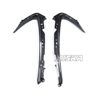 AISKA 100% Dry Carbon Fiber Motorcycle Instead Chrome Stripes Side Vents Fairing for Suzuki GSX1300R Hayabusa Gen3 2021-2025