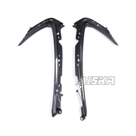 AISKA 100% Dry Carbon Fiber Motorcycle Instead Chrome Stripes Side Vents Fairing for Suzuki GSX1300R Hayabusa Gen3 2021-2025