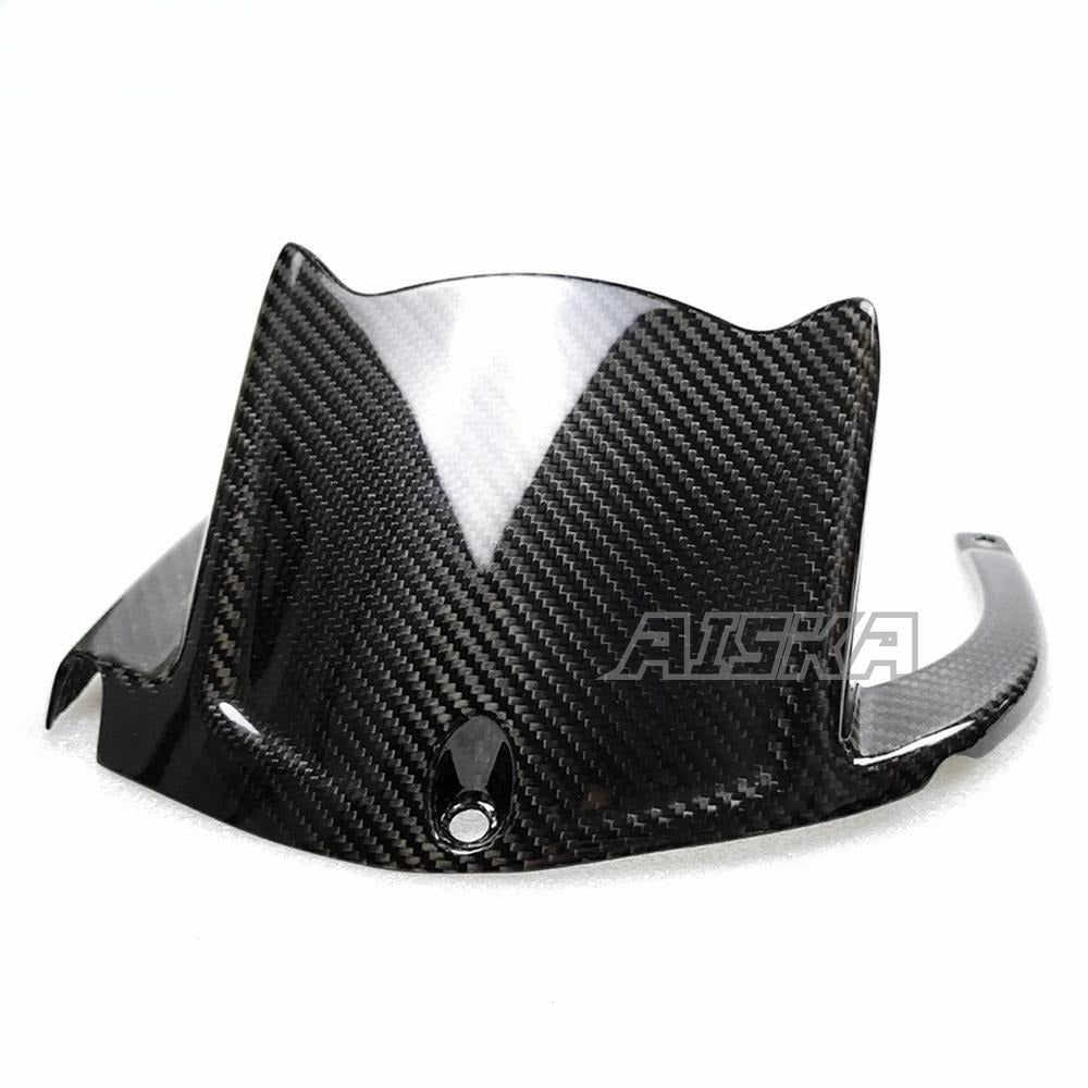AISKA 3K Dry Carbon Fiber Motorcycle Accessories Rear Wheel Fender Hugger Mudguard for Kawasaki Ninja ZX10R ZX-10R 2016-2020