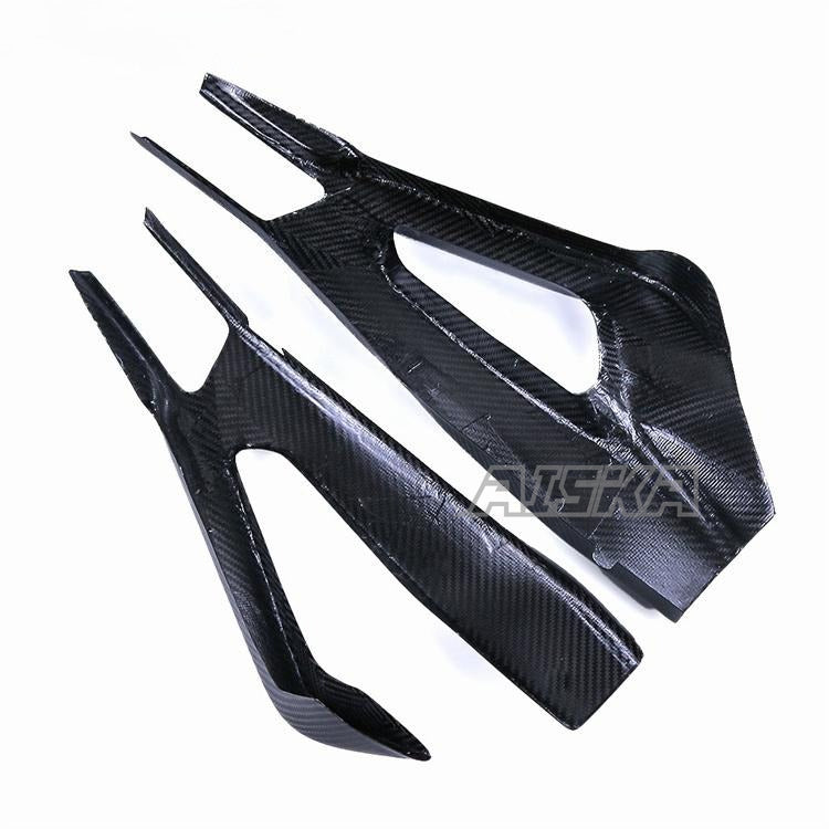 AISKA 100% 3K Dry Carbon Fiber Swing Arm Covers Motorcycle Carbon Fiber Swingarm Covers for BMW S1000RR S1000R M1000RR 2019-2024