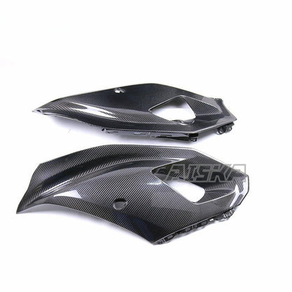 AISKA Wide Selection of Motorcycle Carbon Fiber Front Upper Side Panels Fairing Cover Cowl for Yamaha R7 2022 2023 2024