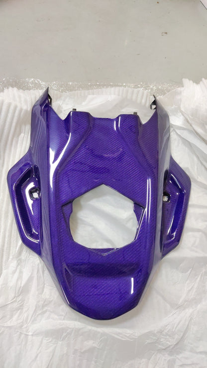 AISKA 100% 3K Full Carbon Fiber Motorcycle Rear Tail Lower Under Seat Cowl Cover Fairing for BMW S1000RR 2023 2024