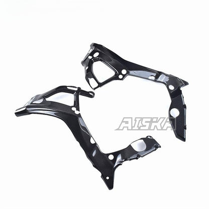 AISKA Twill Weave Glossy 3K 3*3 Motorcycle Carbon Fiber Fairing Guard Protector Frame Cover for BMW S1000RR 2019-2022 M1000RR