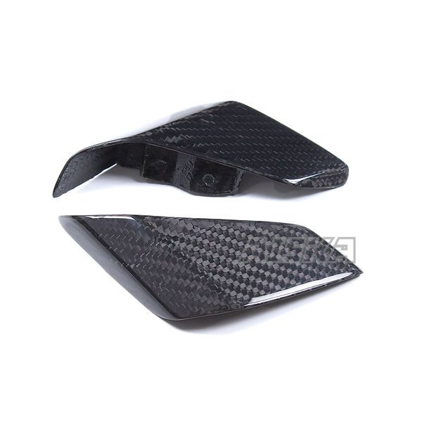 AISKA 100% 3K Pure Carbon Fiber Motorcycle Rear Side Panels Small Tail Light Covers for Yamaha FZ-10 MT-10 MT10 2017-2021