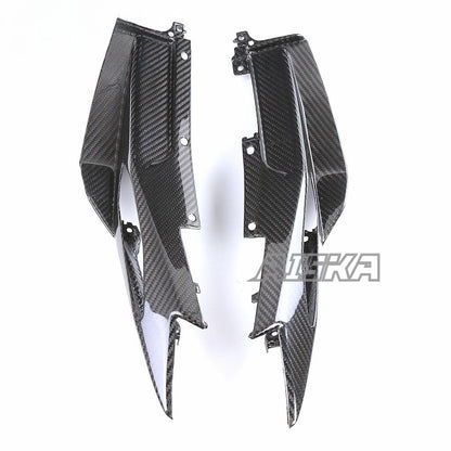 AISKA 3K Carbon Fiber Motorcycle Rear Tail Inside Cover Cowl Fairing Panel for Yamaha MT09 FZ09 MT-09 FZ-09 2014-2020
