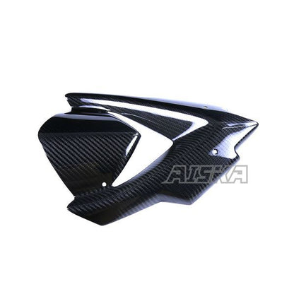 AISKA New 3K Dry Carbon Fiber Motorcycle Windscreen Visor Windshield Wind Deflector for Kawasaki Z1000 2014+ Accessories
